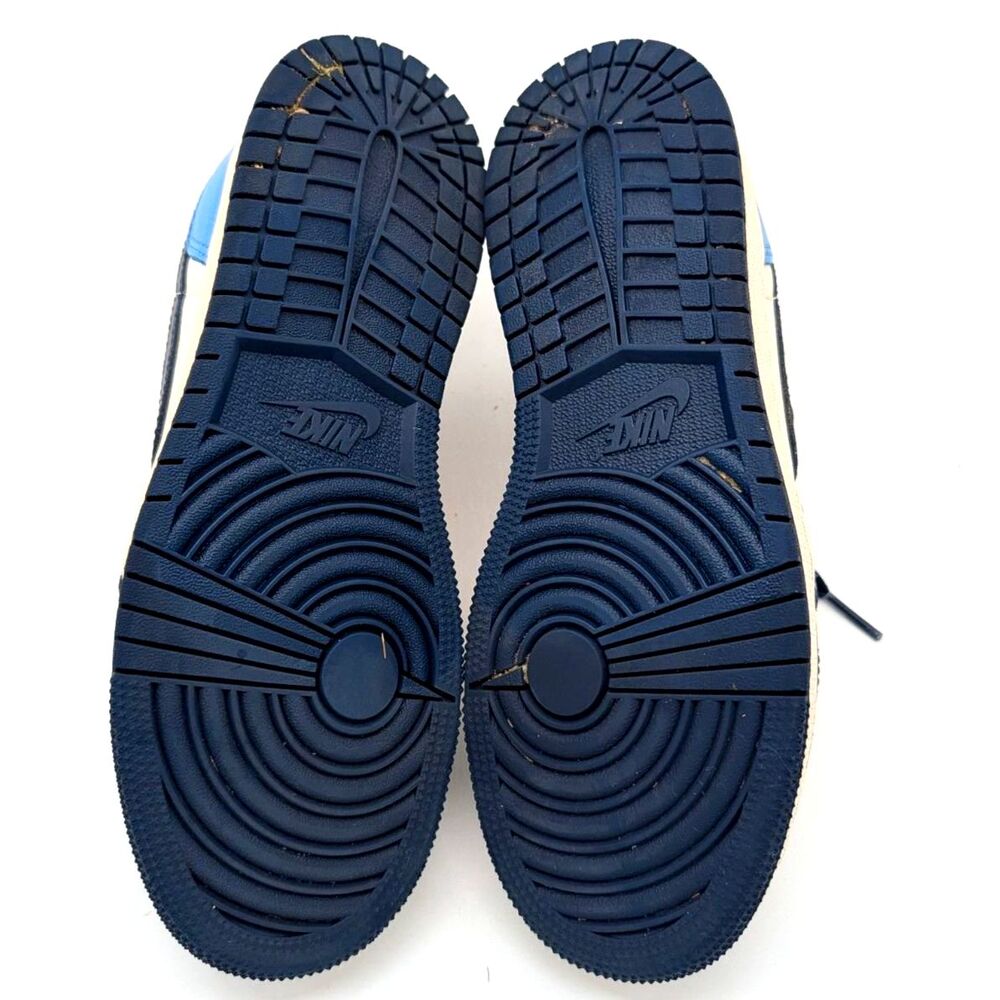 Nike Air Jordan 1 Retro Low OG Obsidian UNC Blue Sneakers Youth 4.5Y - Picture 6 of 8